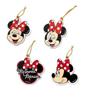 Pingente Mdf Minnie Mouse C/ 04 Un Mn1701 Grintoy