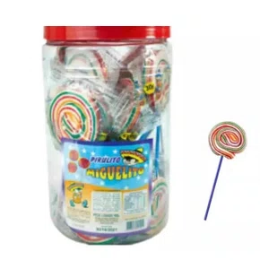 Pirulito Psicodélico Miguelito C/ 30x30g un