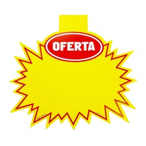 Placa de Oferta Splash 16x11 - Radex | 10 Unidades