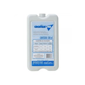 Placa Térmica Ice Azul 500ml Cromus