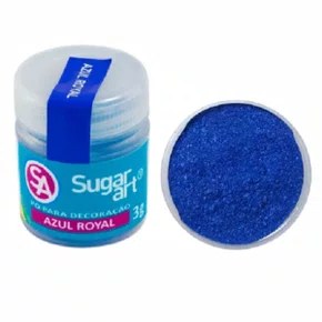 Pó Decoração Azul Royal Sugarart 3g