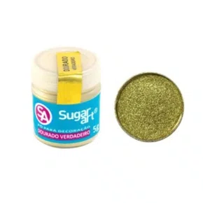 Pó Decoração Dourado Verdadeiro Sugarart 5g