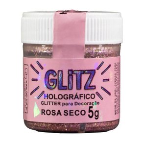 Po Decoracao Gliter Rosa Seco Glitz 5g