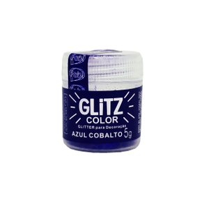 Pó Decoração Glitter Azul Cobalto Candy 5g Glitz