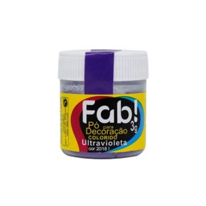 Pó Decoração Violeta Cintilante FAB 3g