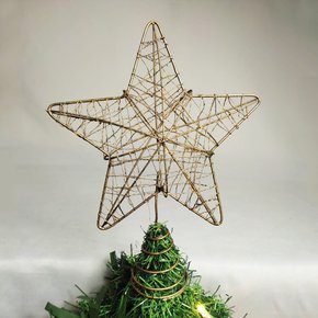 Estrela Ponteira Topo Árvore De Natal Decoração Enfeite 18Cm em Promoção na  Americanas