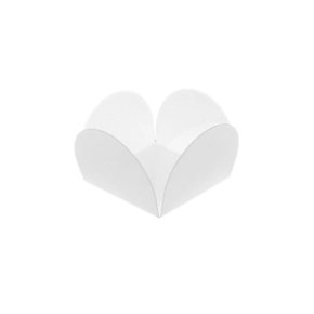 Porta Forminha Doces Pequena Branco com 50 unidades Regina