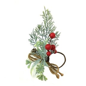 Porta Guardanapos Natalino 5cm Galhos Matsumoto