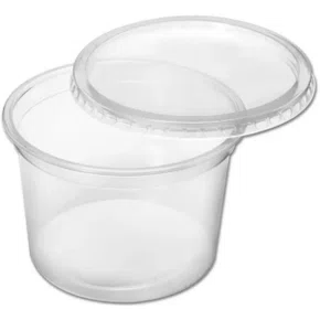 Pote Redondo C/ Tampa 1500ml C/ 20jgs G315/1500  Galvanotek