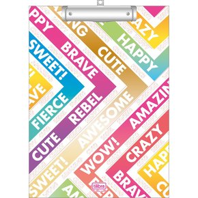 Prancheta A4 Decorada Be Nice Tilibra