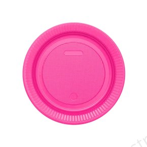 Prato Descartável PR15 C/10 Unidades Pink Kaixote