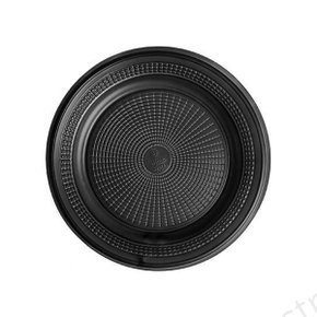 Prato Descartável PR15 C/10 Unidades Preto Kaixote