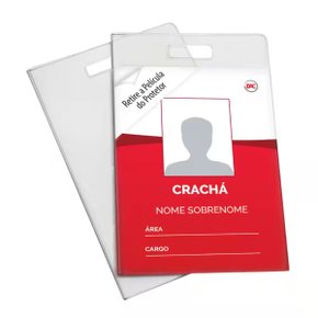 Protetor Documento Acrílico Crachá DAC 1578 Unidade