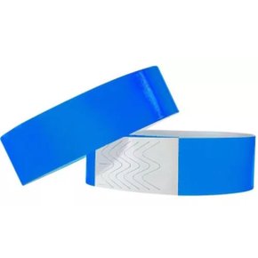 Pulseira Identificação Azul Fluor com 1000 unidades