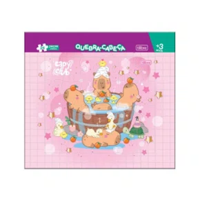 Quebra-Cabeça Capivara 24 Peças - Tilibra Capyclub