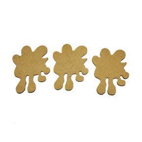 Recorte MDF Abelha Com 03 Unidades Cod 6126