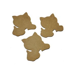 Recorte MDF Hello Kitty Com 03 Unidades Cod 6028