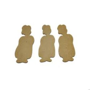 Recorte MDF Vovô Com 03 Unidades Cod 6226