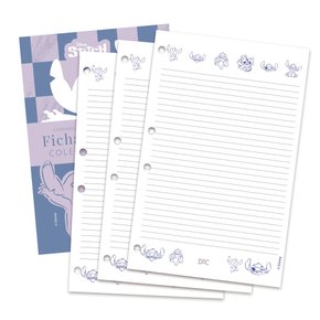 Refil para Fichário Colegial 80 Folhas Stitch DAC