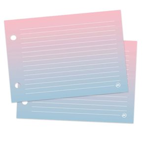 Refil para Mini Fichário 80fls High Vibration DAC