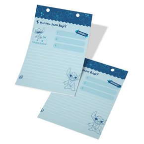 Refil para Mini Fichário 80fls Stitch DAC