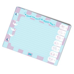 Refil para Mini Fichário 80 Folhas Stitch DAC