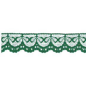 Renda Sintética Verde Bandeira 2cm Metro