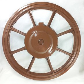 Roda de Carroça Plástica 01 Unidade