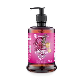 Sabonete Liquido Vegano Pimenta Rosa 500ml Deoline