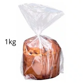 Saco Panetone 1kg Pacote com 100 Unidades Sortido