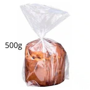 Saco Panetone 500g Pacote com 100 Unidades Sortido