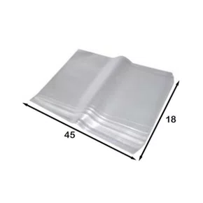 Saco Plástico Virgem 18X45 por Kg