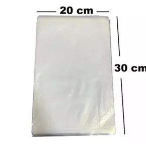 Saco Plástico Virgem 20x30 0,20 por Kg