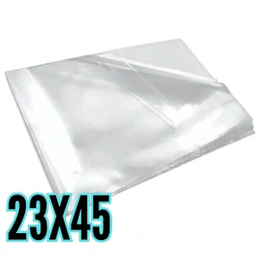 Saco Plástico Virgem 23x45 1kg
