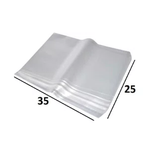 Saco Plástico Virgem 25x35 0,10 por Kg
