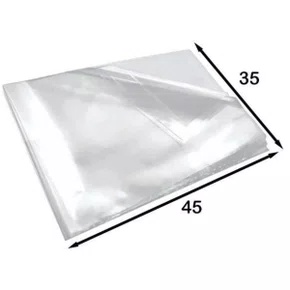 Saco Plástico Virgem 35x45 0,10 por Kg