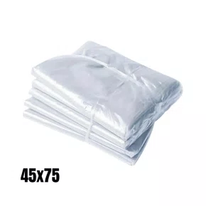 Saco Plástico Virgem 45x75 por Kg