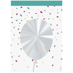 Saco Pp 11x19,5 Decorado Balao Regist Cromus 50un