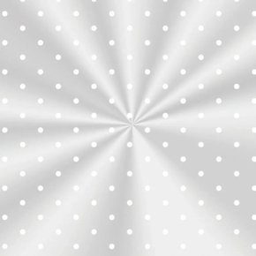 Saco Pp 11x19,5 Decorado Poa Branco Cromus C/ 100 Un