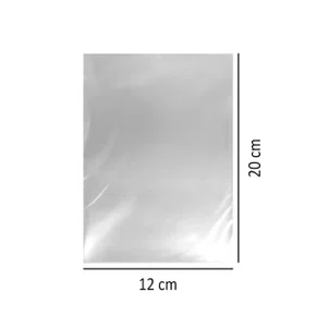 Saco PP Brilhoso 12x20  1kg