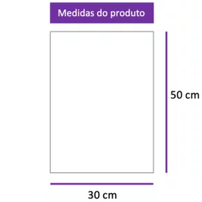 Saco PP Brilhoso 30x50 1kg