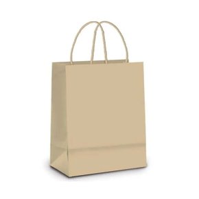 Sacola Presente Grande Kraft 32x26,5x13cm com 50 Unidades Cromus