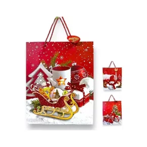 Sacola Presente Grande Natal Sortido Partiu