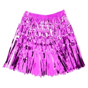 Saia Havaiana Metaloide Pink 40 cm Ref PAF 428