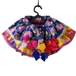 Saia Junina Infantil Bebê Tamanho Único Ref 223C