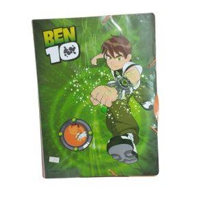 SEM FOTO Pasta Plástica Elástico Ben 10 Lombo 32mm Polibras