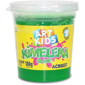 Slime Kimeleka 180g Verde ArtKids Acrilex