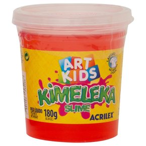 Slime Kimeleka 180g Vermelho ArtKids Acrilex