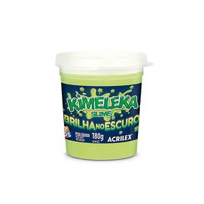 Slime Kimeleka Brilha No Escuro Acrilex