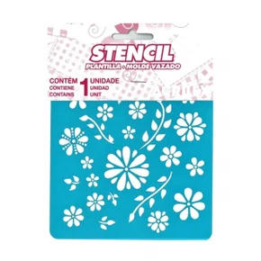 Stencil Flores Ref 30001 1225 Acrilex